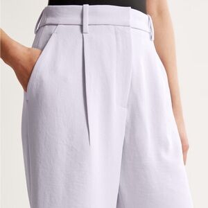 Abercrombie & Fitch Harper Tailored Premium Crepe Pant